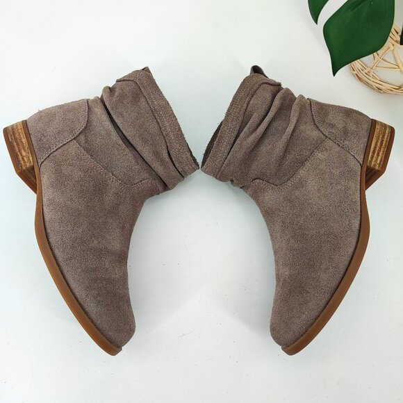 Koolaburra by Ugg Women’s Lorelei Slouch Brown Suede Boot Size 6 - Picture 5 of 9